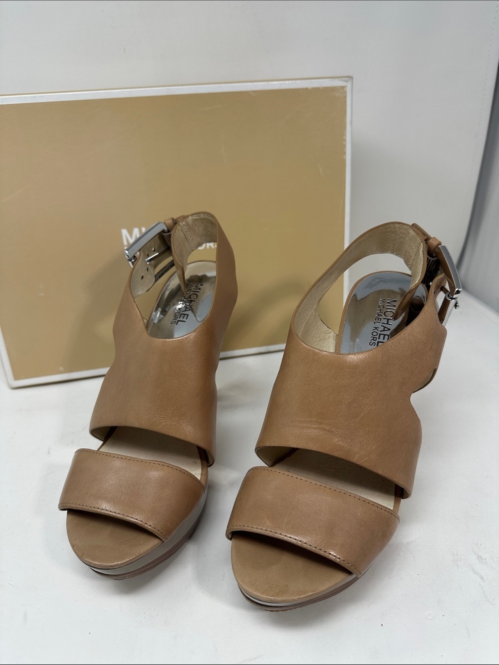Michael Kors Strappy Heels Size 8.5